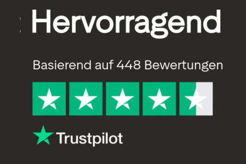 Trustpilot Bewertung hervorragend